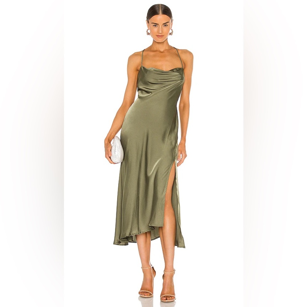 ASTR the Label Gaia Dress Sage